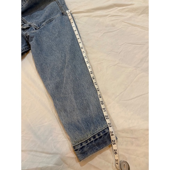 Levi Strauss & Co Mens X Large Vintage Denim Trucker Jacket Blue Made‎ in Mexico - Picture 10 of 12